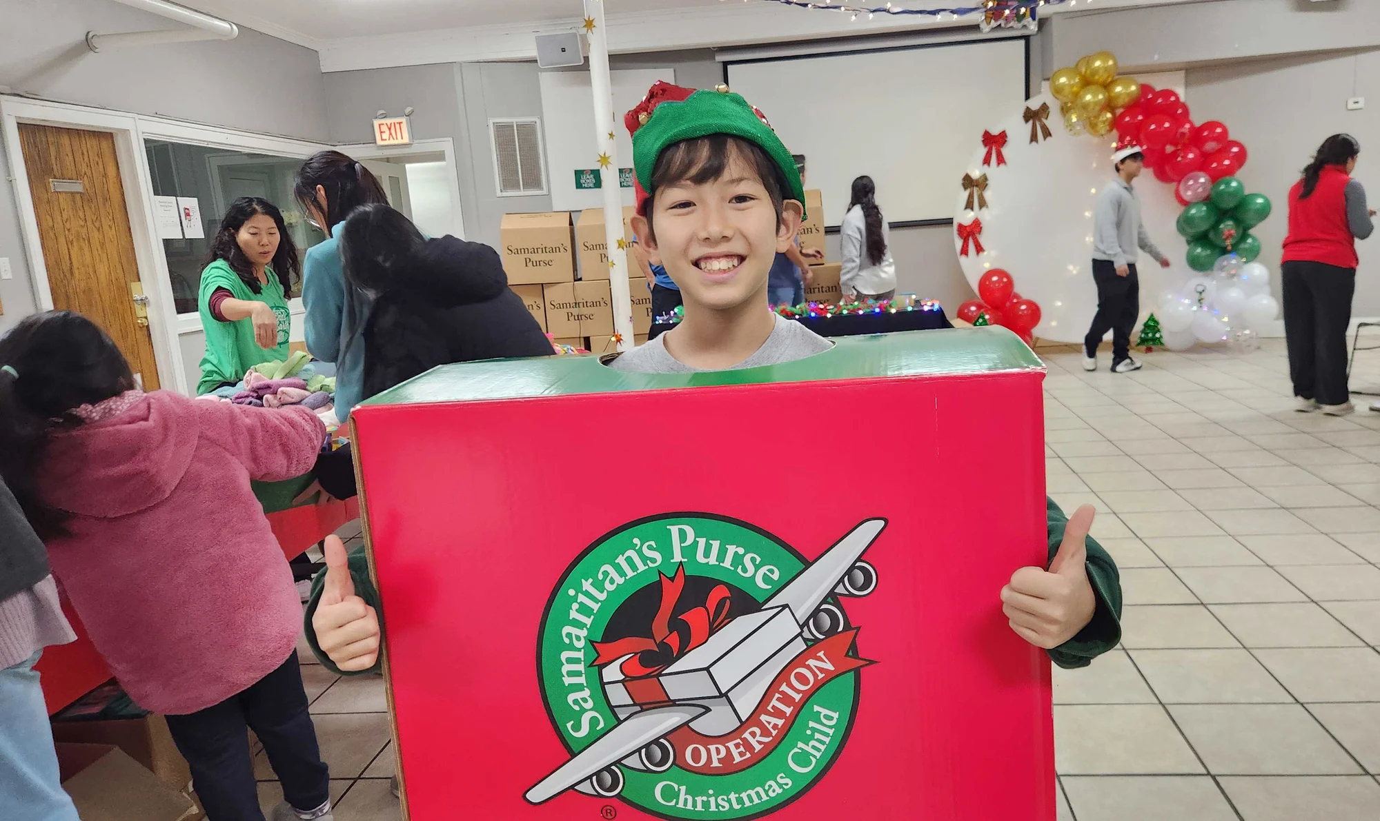 Operation Christmas Child - Pizza Packing Party 2025