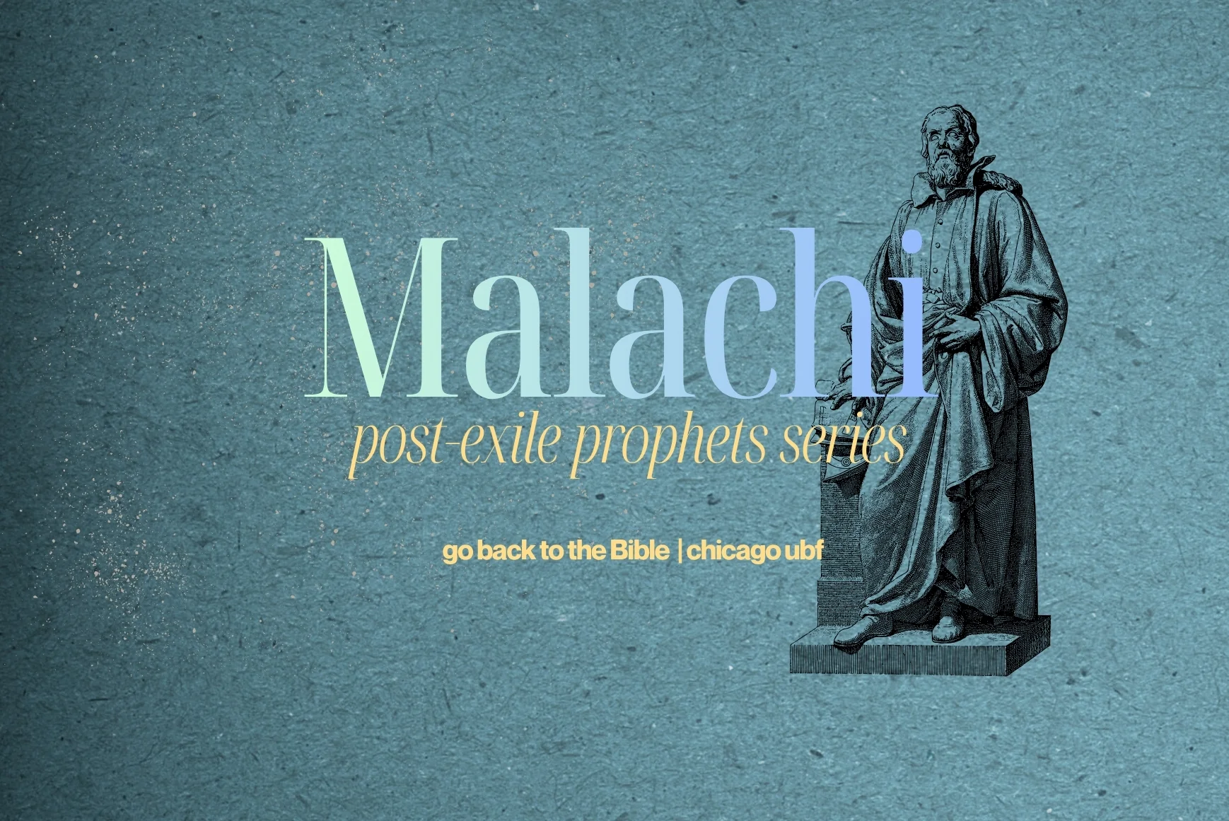 2026 Post-Exile Prophets Series-Malachi